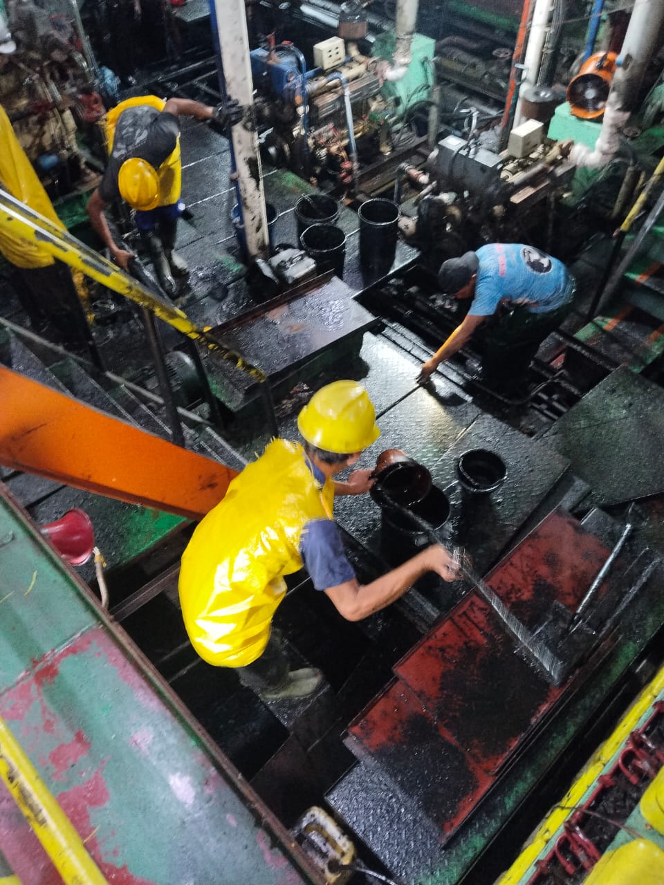 Ship repair and construction work